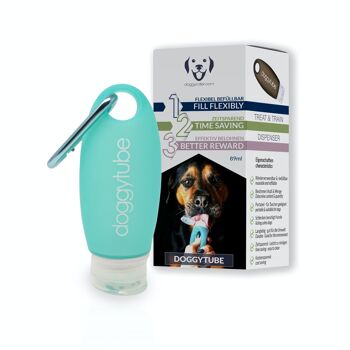 Doggy tube turquoise - sonde d'alimentation pour animaux de compagnie 1