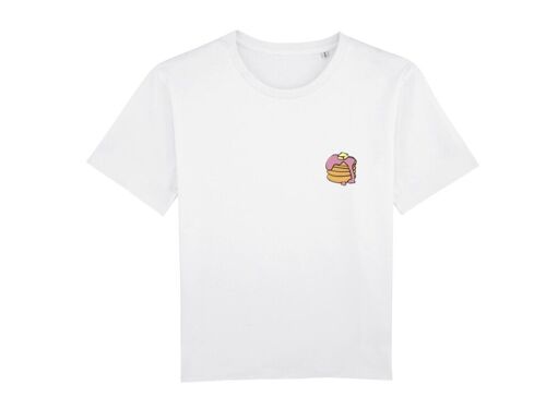 T-Shirt Blanc - Pancakes