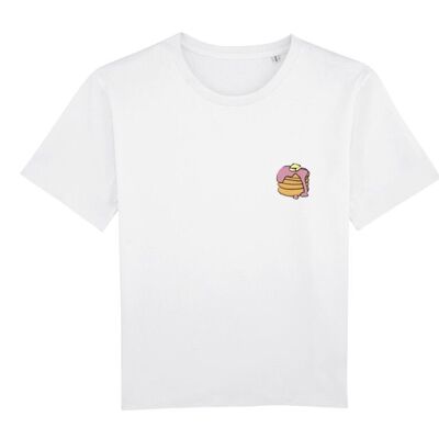 Weißes T-Shirt - Pfannkuchen