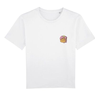 Camiseta blanca - Pancakes