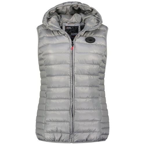 VOLOMBIANA VEST HOOD LGREY CP RMLADY 096