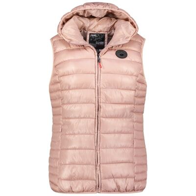 VOLOMBIANA GILET CAPPUCCIO ROSA ANTICO CP RM LADY 096