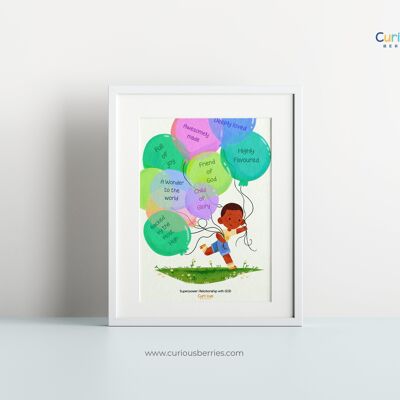 Affirmation Wall Art (various sizes) - Boy Ade