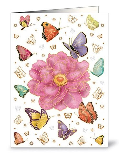 Flower and butterflies (SKU: 9508)