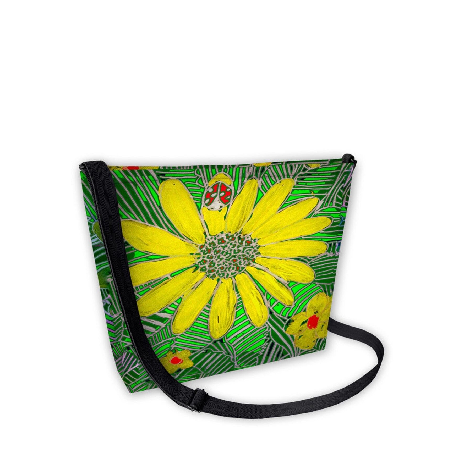 Borsa A Tracolla Mirage In Canvas Linea Samba Bertoni