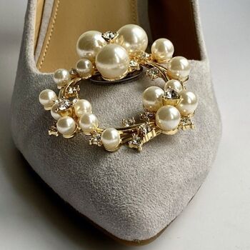 CLIPS DE CHAUSSURES DE MARIAGE LISBONNE (une paire) 4