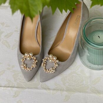 CLIPS DE CHAUSSURES DE MARIAGE LISBONNE (une paire) 5