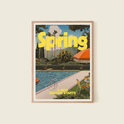 Affiche - Spring - 30x40cm