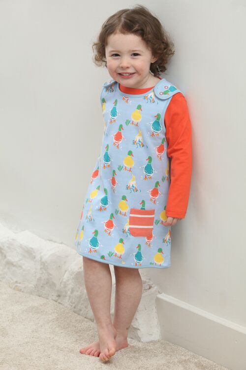 REVERSIBLE DRESS - DUCK DAYS