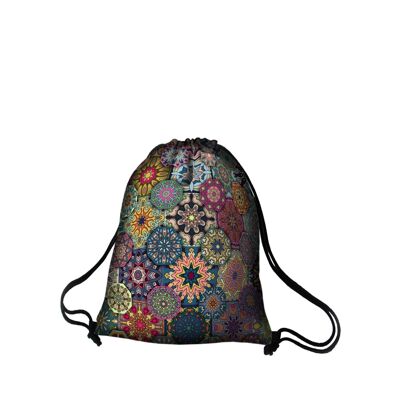 Valencia-Rucksack aus Canvas-Sack-Linie Bertoni