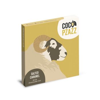 Collection de présentoirs à 2 niveaux de la gamme tendance de barres de chocolat Coco Pzazz 80g 4