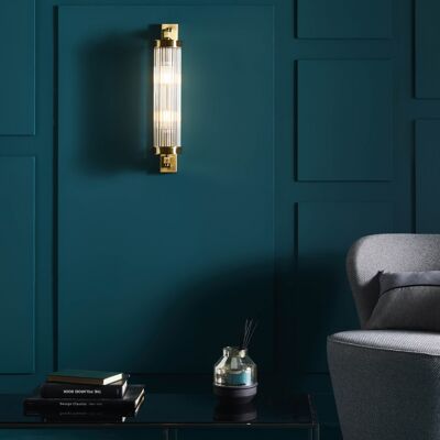 Golden Tube wall lamp