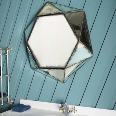 Espejo hexagonal