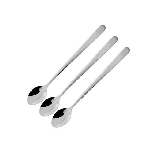 Lot de 3 cuillères à café long manche 20 cm Fackelmann Petit Déjeuner