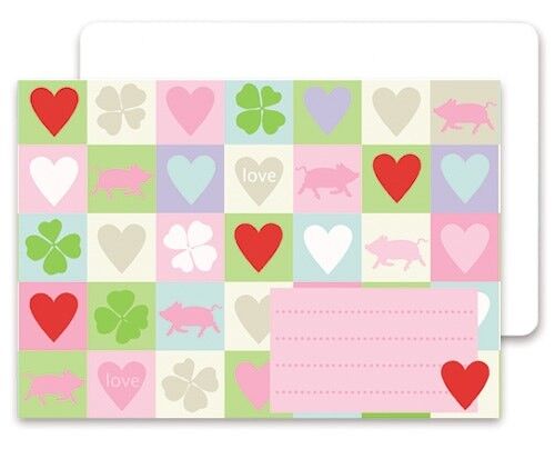 Couvert d´art Coeur rosa (SKU: SW56)