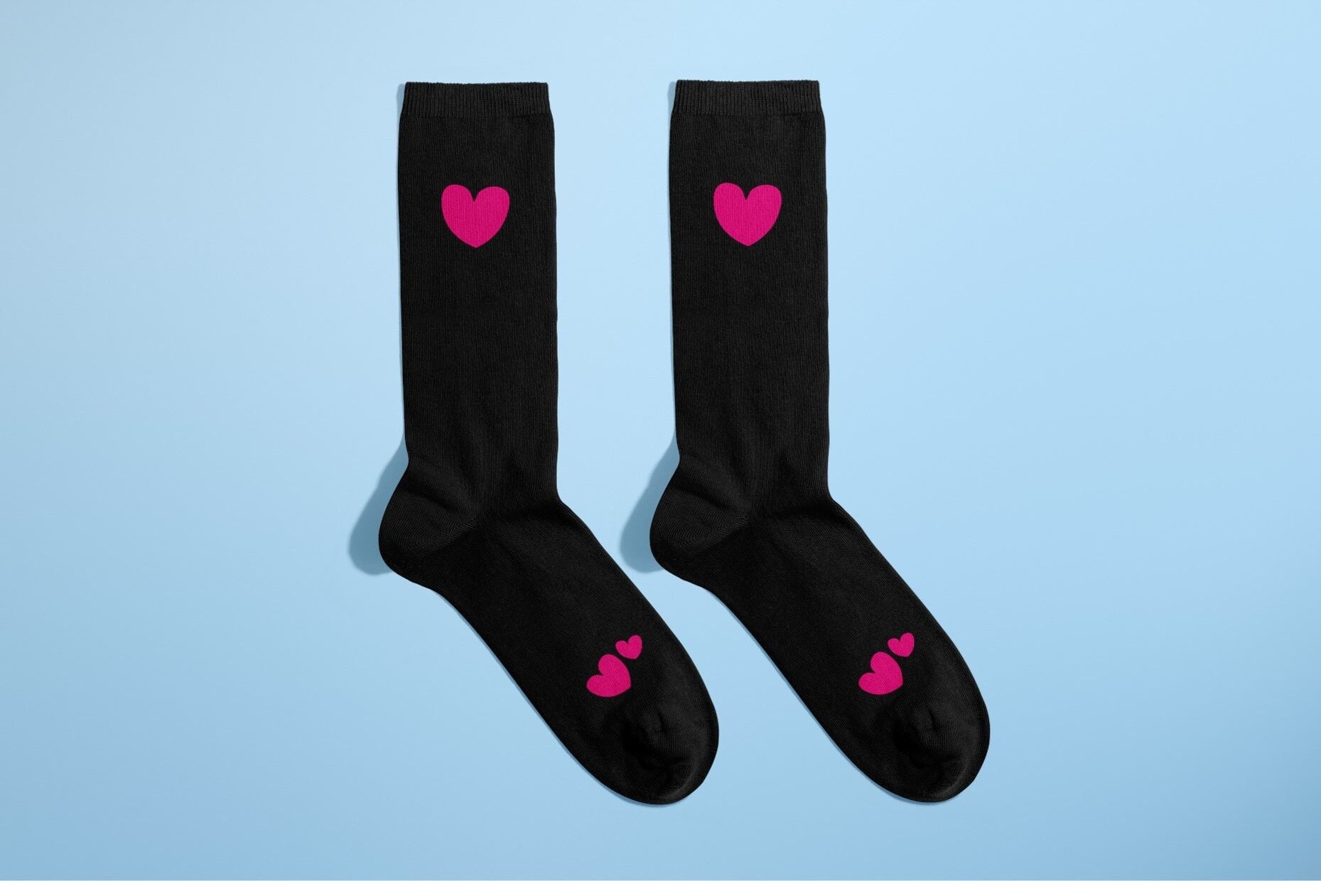 Paillettes piene di occhi neri - cuore rosso 36/40