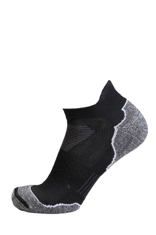 ENERGY black technical low-cut sport socks