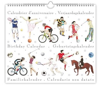 Calendrier des anniversaires (SKU: 5775)