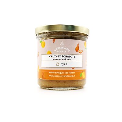 Schalotten-Mirabelle und Walnuss-Chutney 155g