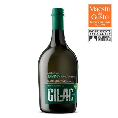 Cerveza Artesanal Divina Blonde 75cl - Italian Grape Ale - Caja 6 Cervezas