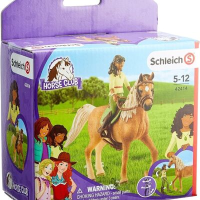 Schleich 42551 - Large Lakeside equestrian center, from 5 years old, Horse Club - box, 56.5 x 16 x 37.5 cm