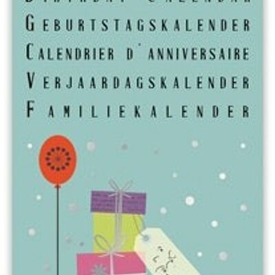 Calendar of the anniversaries (SKU: 5777)