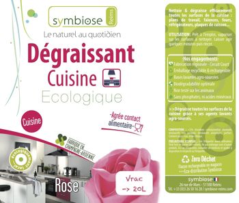 DEGRAISSANT Cuisine Rose Vrac 20L 1