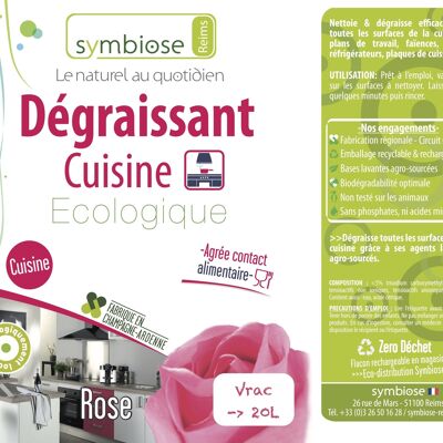 DEGRAISSANT Cuisine Rose Vrac 20L