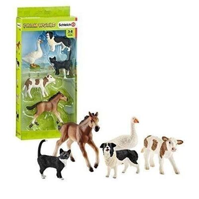 SCHLEICH - Farm World - Assortiment d'animaux  - réf :  42386