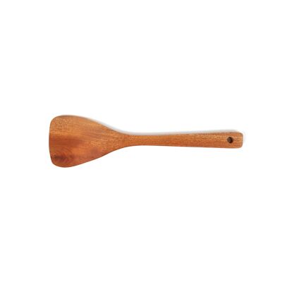 Flacher Spatel – Handgemacht – Khaya-Holz – umweltfreundlich