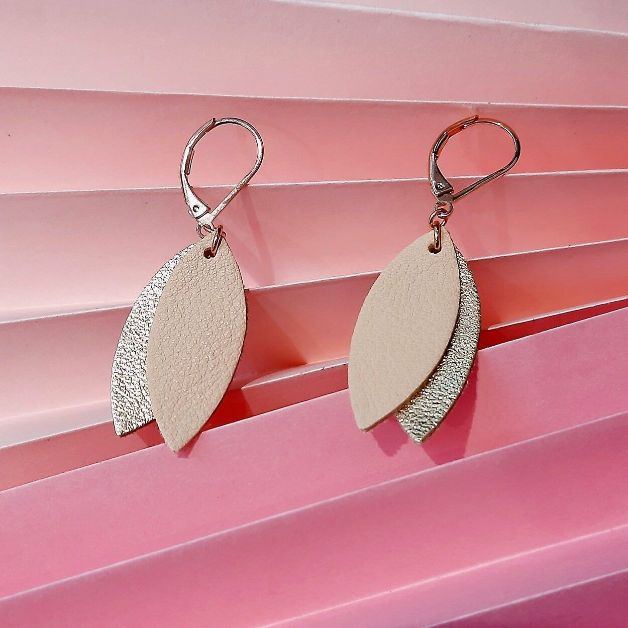 Orecchini da cerimonia MINI PETAL in avorio