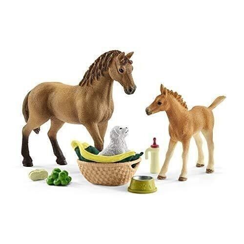 SCHLEICH - Horse Club - Les soins pour bébé animaux d'Horse Club Sarah - réf :  42432