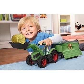 SCHLEICH - Farm World - Tracteur avec remorque - réf :  42379 2