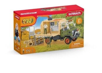 SCHLEICH - Wild Life - Gros camion sauvetage d’animaux - réf :  42475 6