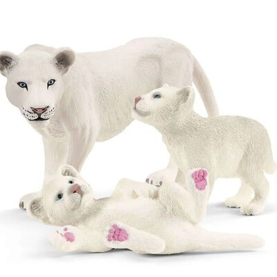 SCHLEICH - Wild Life - Lioness with babies - ref: 42505