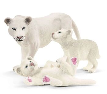 SCHLEICH - Wild Life - Lionne avec bébés - réf :  42505 1