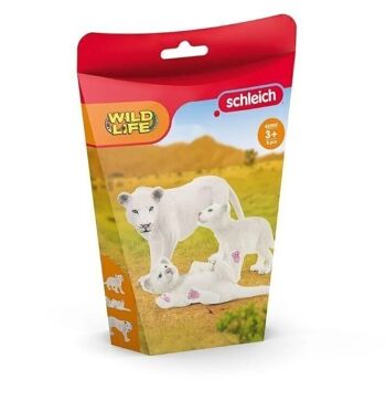 SCHLEICH - Wild Life - Lionne avec bébés - réf :  42505 2