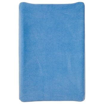 Housse de matelas à langer 50x70 cm Bleu Jean 1