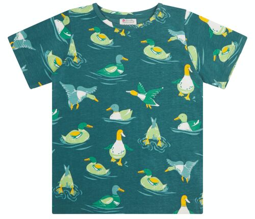 T-SHIRT - DUCK AND DIVE ALL OVER PRINT