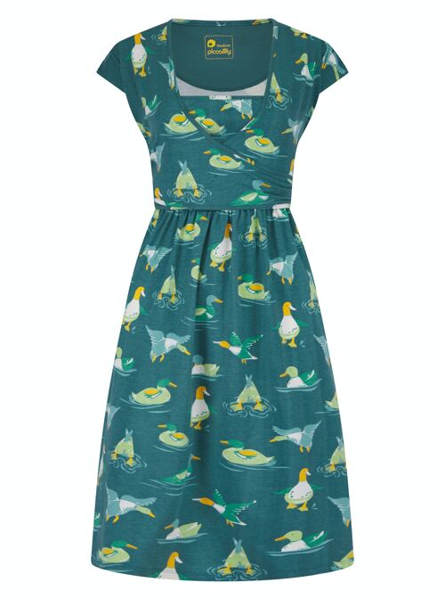 WOMENS WRAP DRESS - DUCK AND DIVE