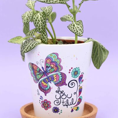 flower pot "beYOUtiful"