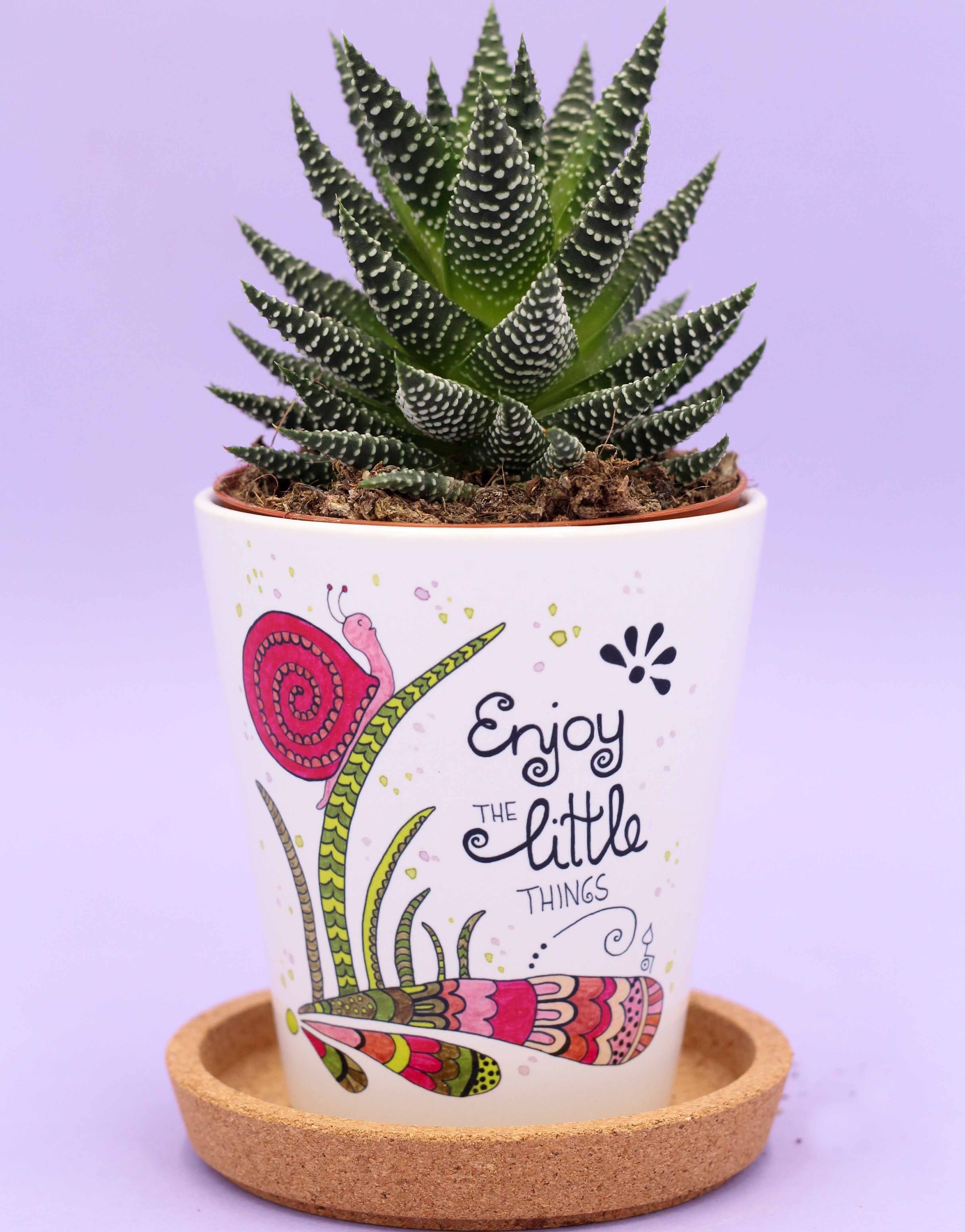 vaso di fiori "chiocciola"