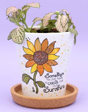 Pot de fleurs "Soleil" 6