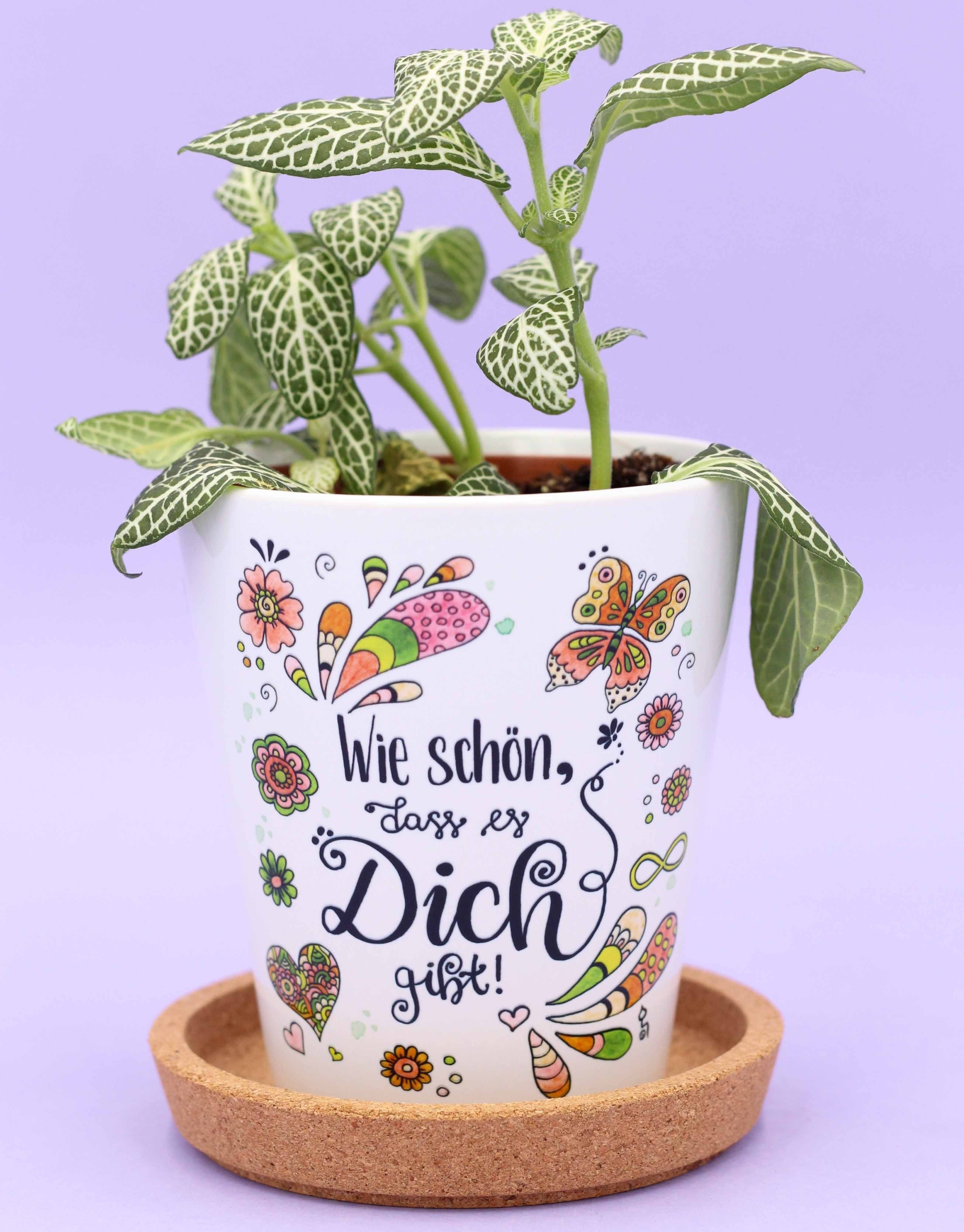 Vaso da fiori "Bello che esisti"