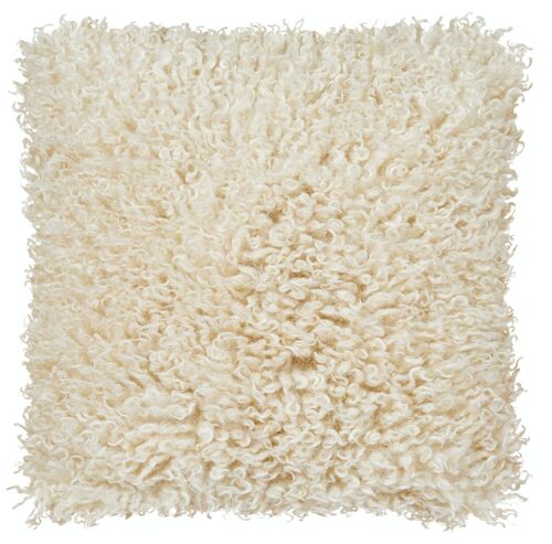 Wooly spring cushion - Beige