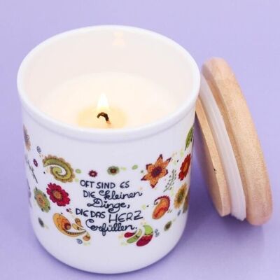 Scented candle "The little things"