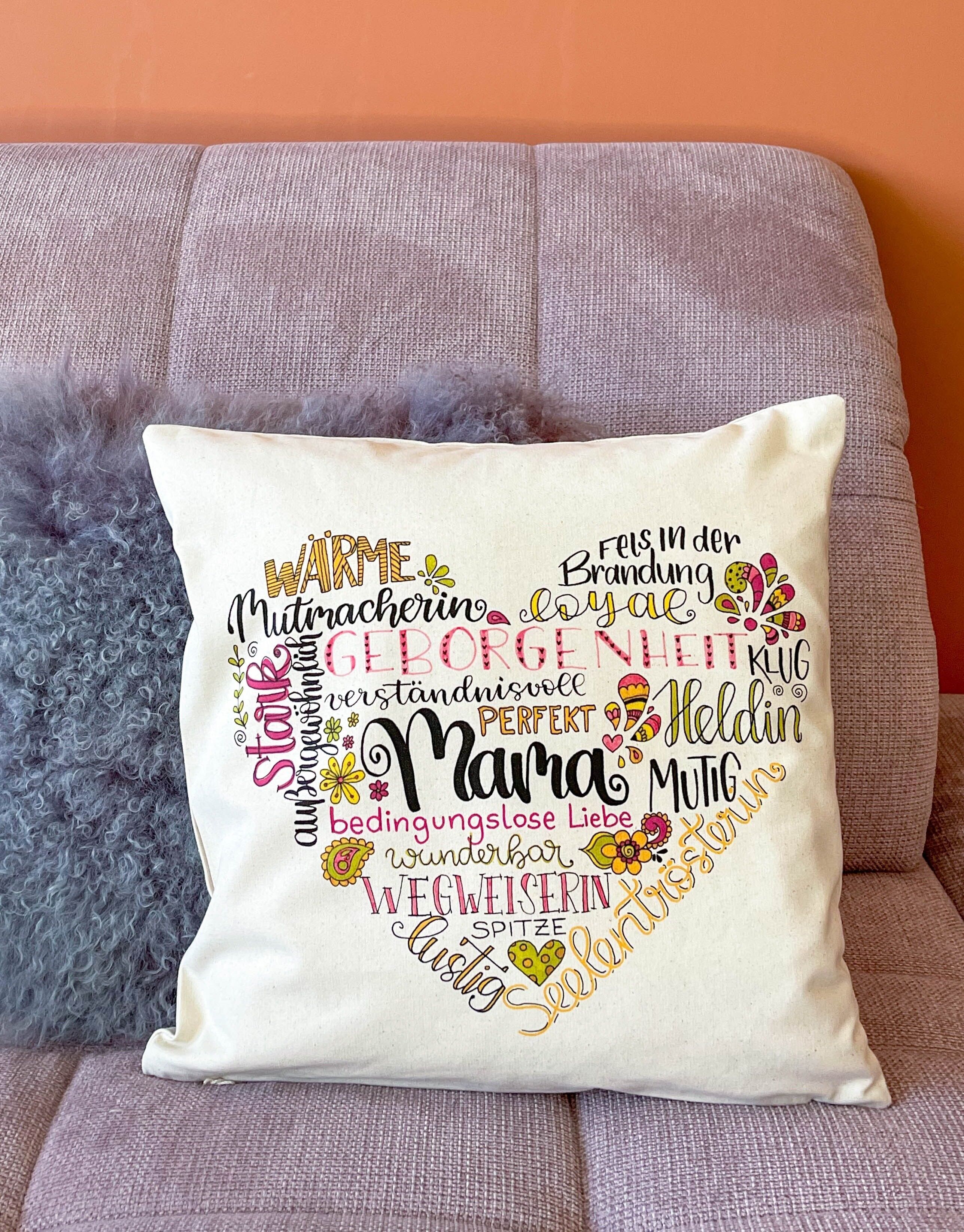 Fodera per cuscino "Mamma"