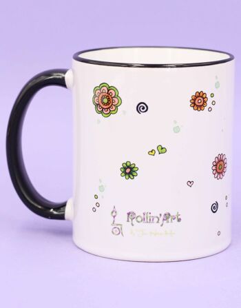 Mug "Le bonheur c'est... Petite amie" 3