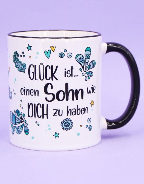 Tasse "Glück ist... Sohn"