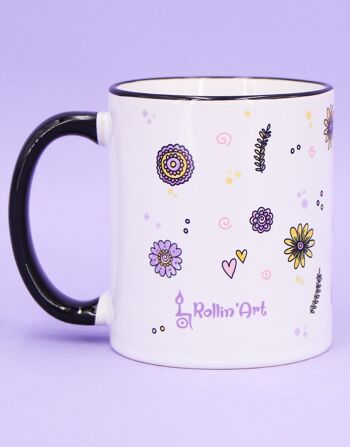 Mug "Le bonheur est... fille" 4